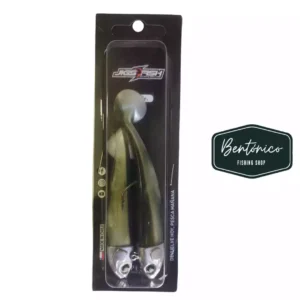 Señuelo Jigs fish soft bait 30 gr verde/plateado