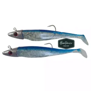 Señuelo Delalande swat shad (soft bait) 30 gr gris/azul