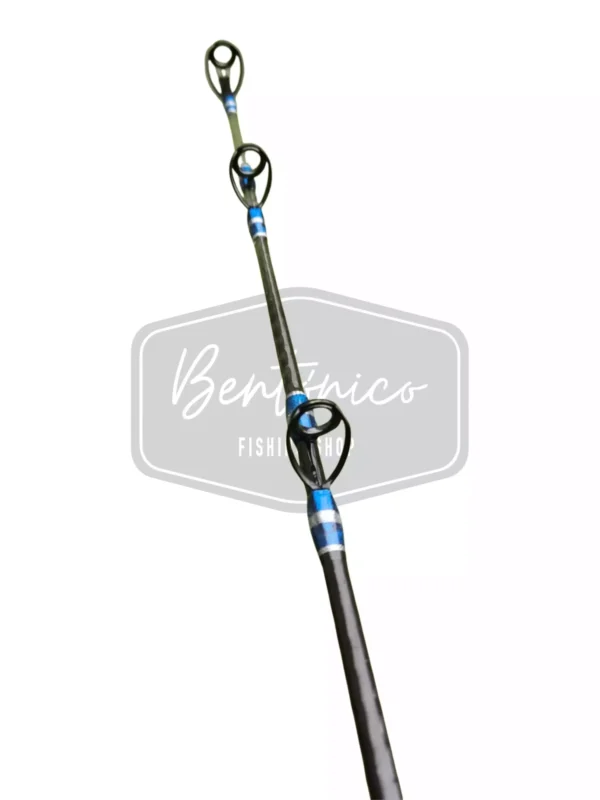 Caña de Pesca Cinnetic Blue Win Trolling 1.68m (50-80lbs) para Trolling - Imagen 5
