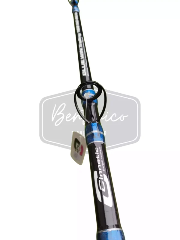 Caña de Pesca Cinnetic Blue Win Trolling 1.68m (50-80lbs) para Trolling - Imagen 2