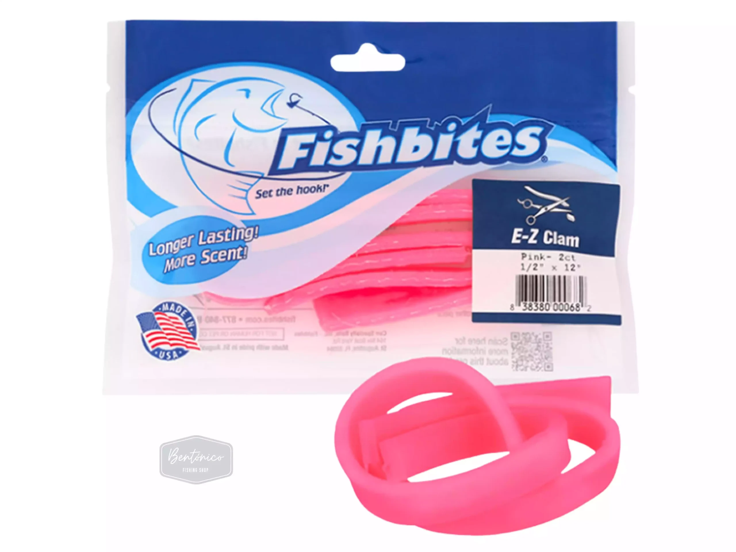 Fishbites E-Z Clam – Pink