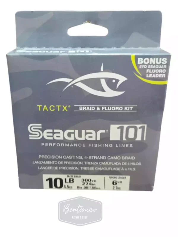 Multifilamento Seaguar TactX 4X – Camo Braid 10LB