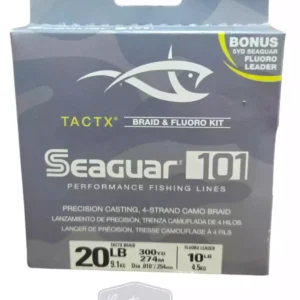 Multifilamento Seaguar TactX 4X – Camo Braid 20LB
