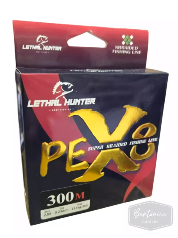 Multifilamento lethal hunter X8 Verde 0.23mm
