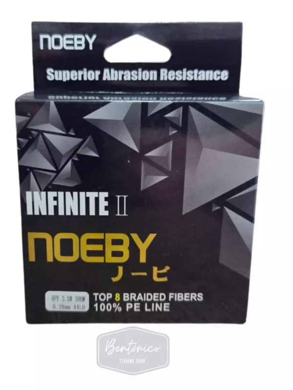 Multifilamento Noeby Infinite 2 – 3.0# 0.28 mm Celeste - Imagen 2