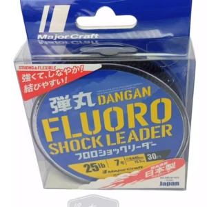 Dangan Fluoro Shock Leader – 25 lb - 0.440 mm - 30 m