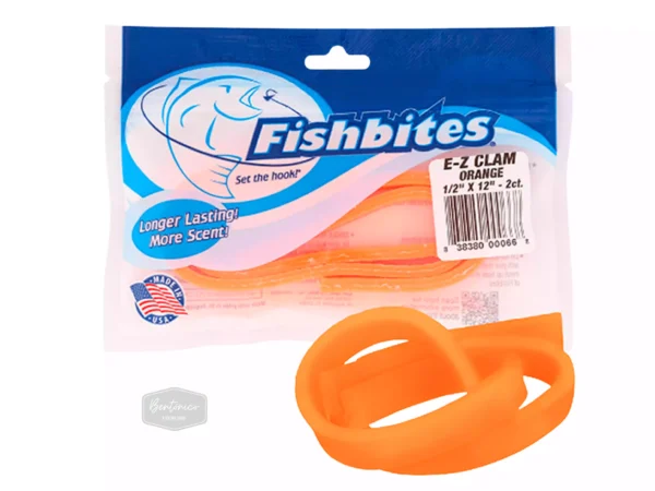 Fishbites E-Z Clam – Orange