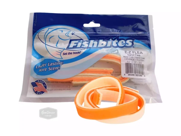 Fishbites E-Z Flea – Sand Flea / Mole Crab (Orange/Flesh)