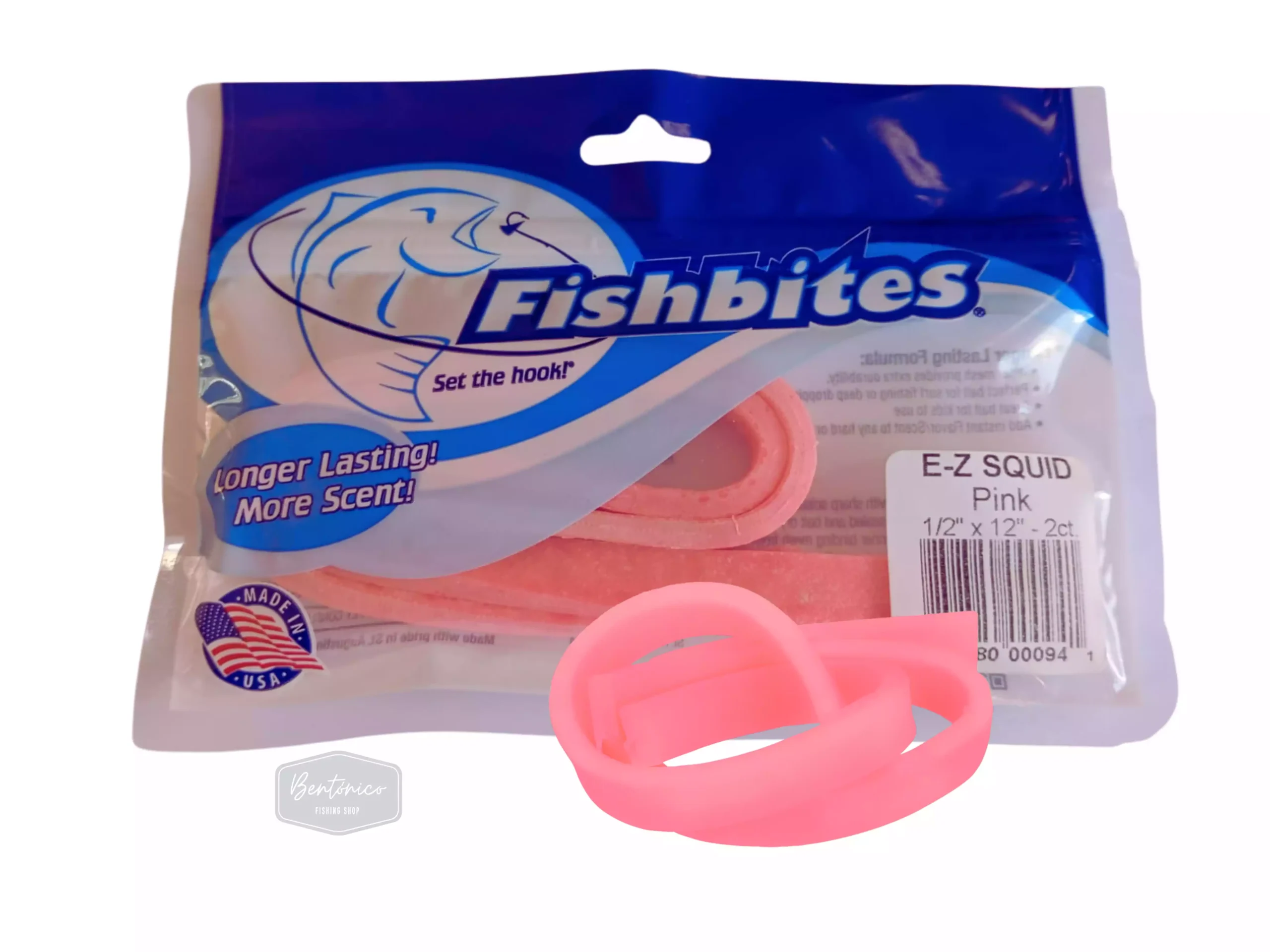 Fishbites E-Z Squid Pink
