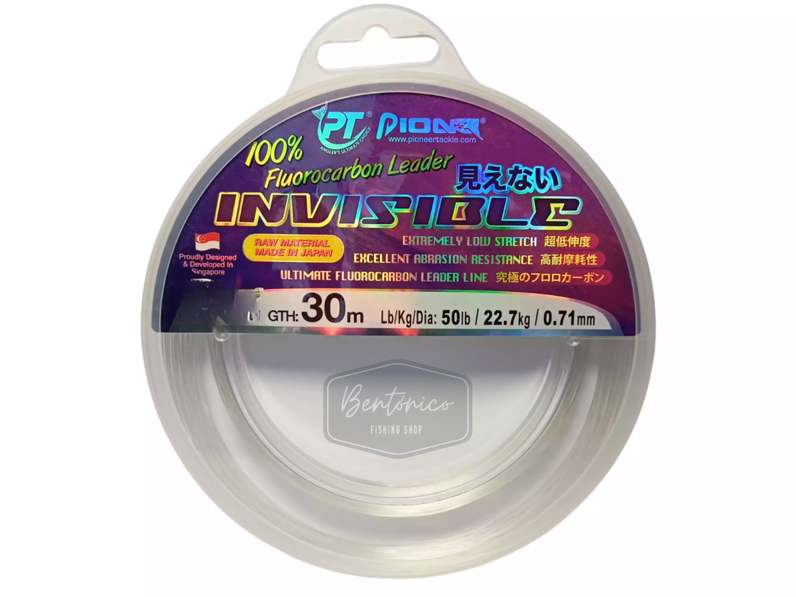 Fluorocarbono Pioneer 50lb/ 22.7kg/ 0.71mm
